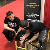 Arm Wrestlers at the Arnold Schwarzenegger Classic